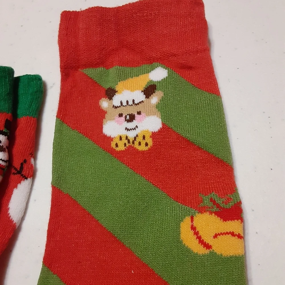 3 Pairs Christmas Socks